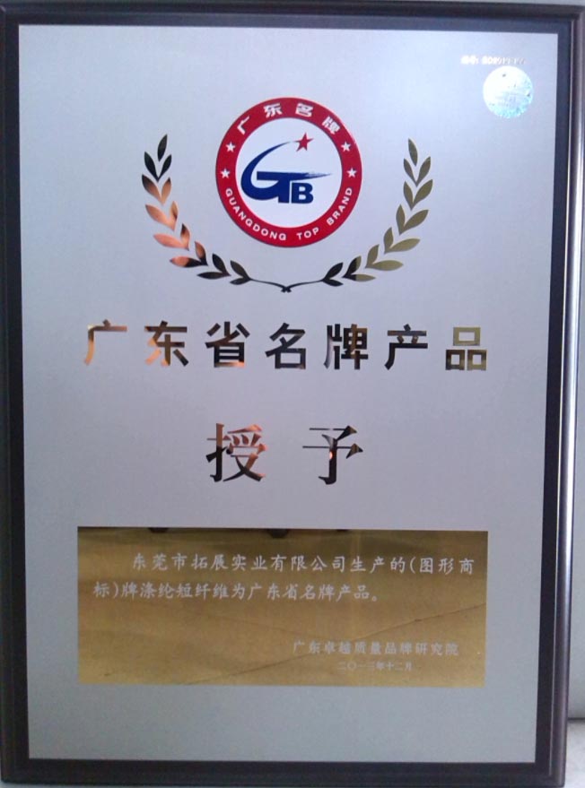 尊龙凯时人生就是博-广东省名牌产品证书